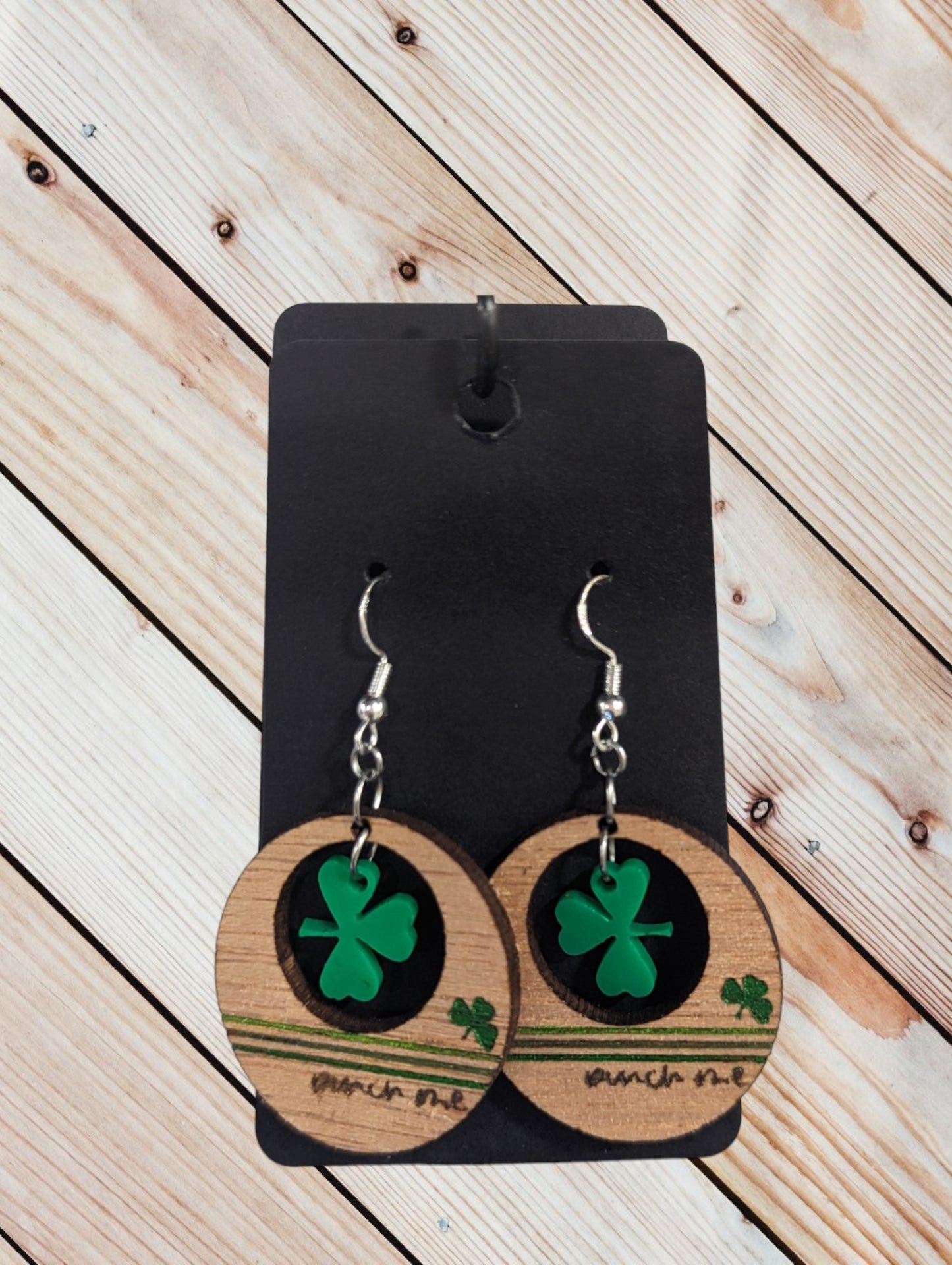 Pinch Me Earrings - St. Patty's Day